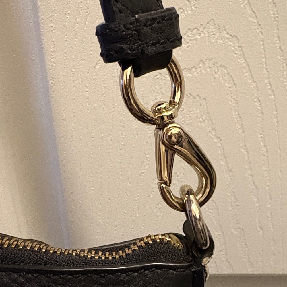 Kate Spade Black Mercer Isle Sloane Leather Satchel Crossbody Bag - Picture 4 of 14